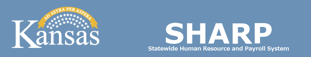 State of Kansas SHARP header